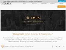 Tablet Screenshot of eshelcpa.com